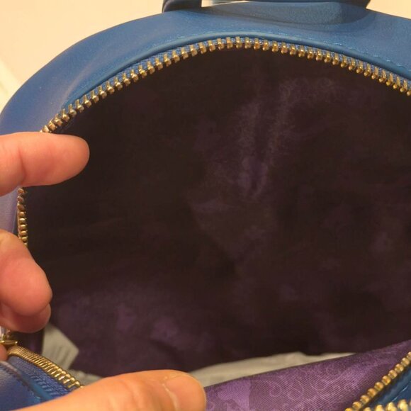 DISNEY Loungefly ALADDIN Agrabah Faux Leather Mini Backpack new without tag - Picture 4 of 5